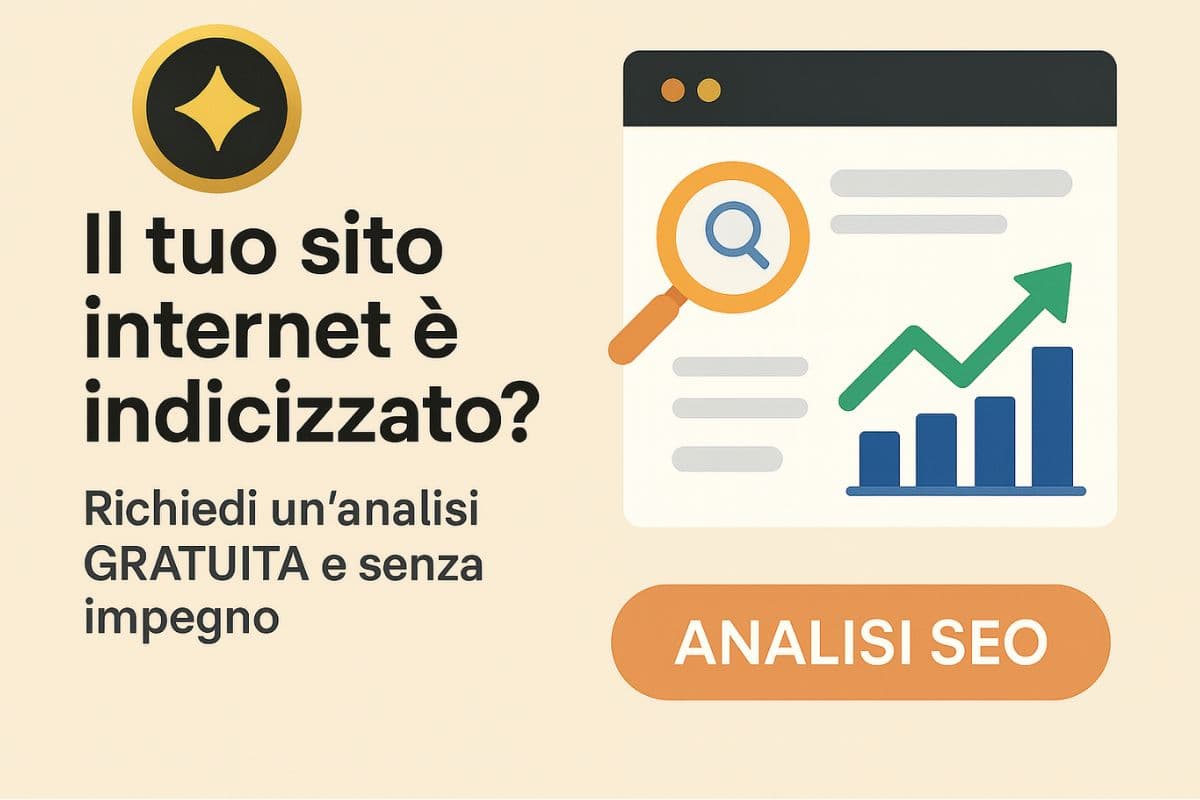 Il tuo sito internet è indicizzato? Scoprilo con un'analisi SEO gratuita e senza impegno